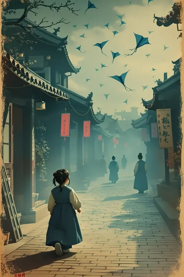 蓝风筝（1993）电影海报 - 天堂电影网